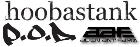 Hoobastank, P.O.D. and Alien Ant Farm announce UK tour